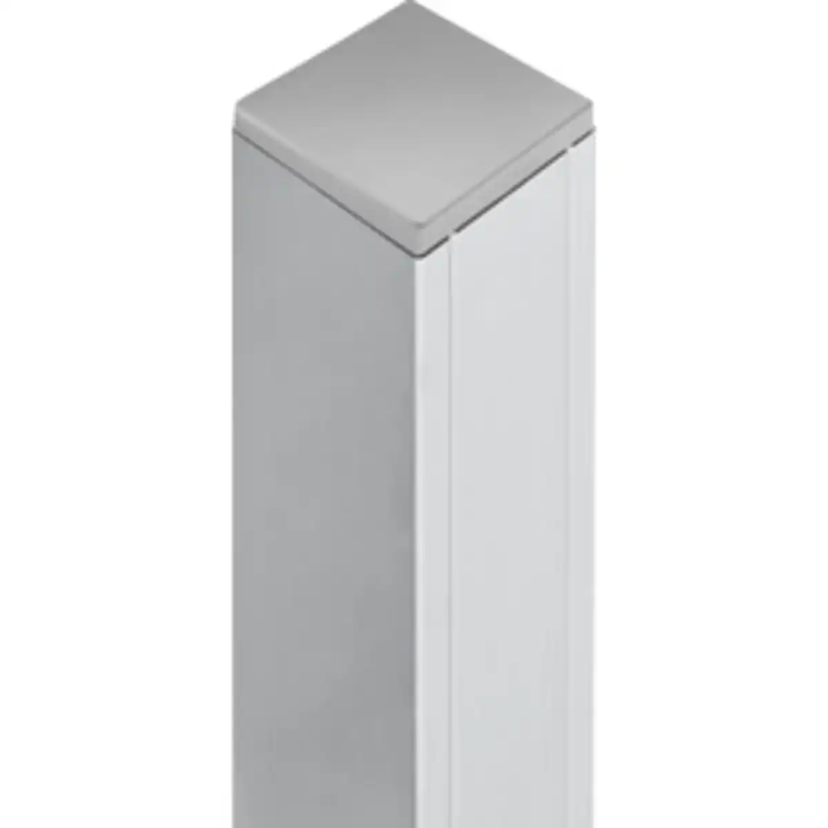 Bild 1 von Alu-Pfosten, Aluminium, BxLxT: 6,8 x 185 x 6,8 cm