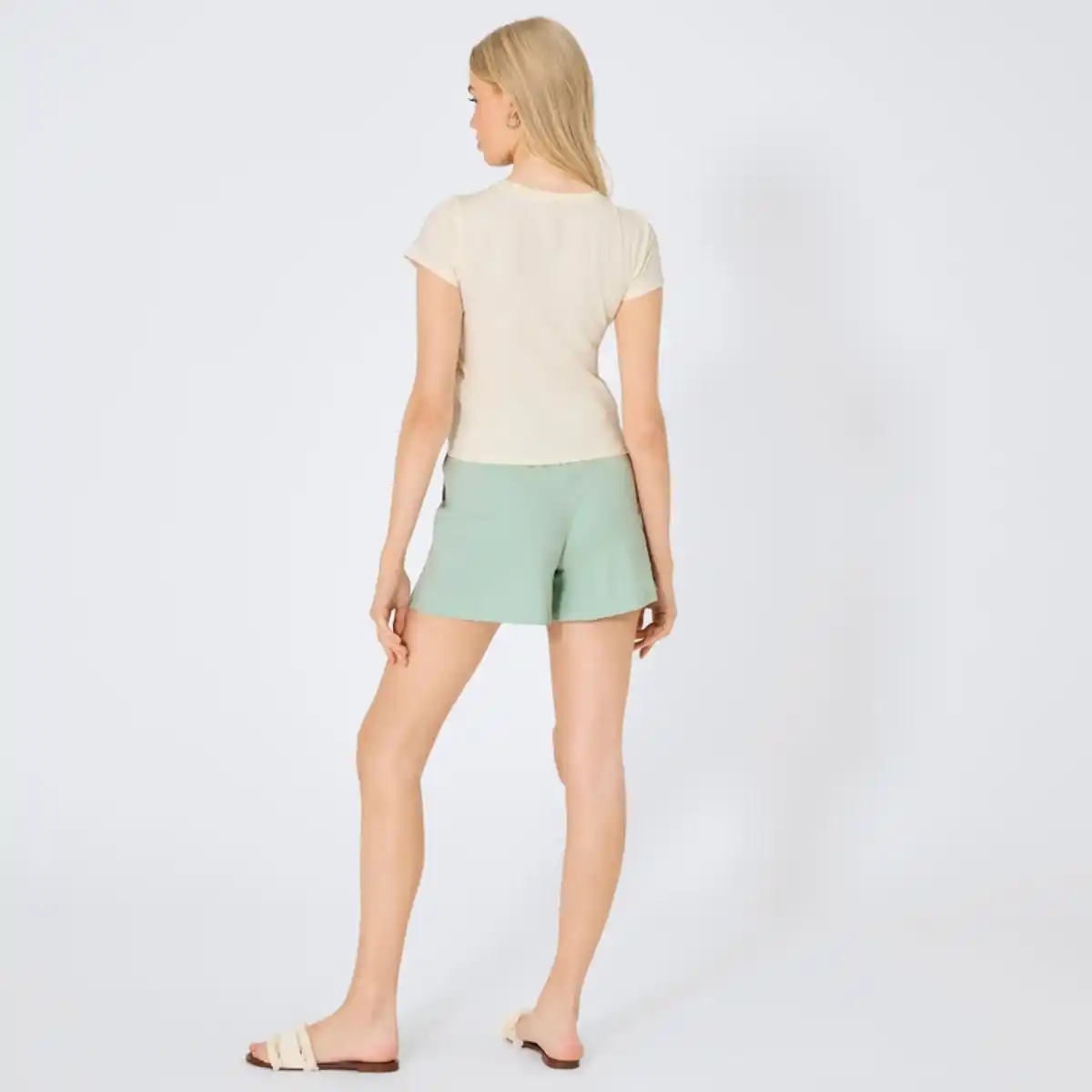 Bild 4 von Damen-Skort mit elastischem Bund
