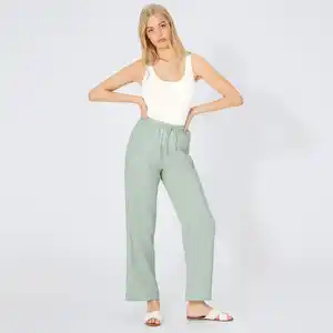 Damen-Stoffhose aus Musselin