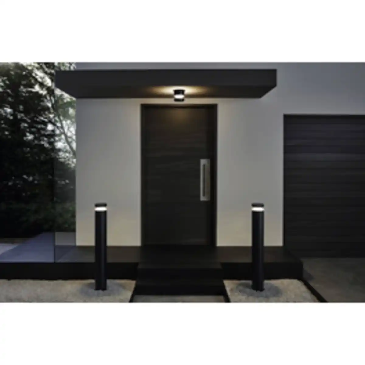 Bild 2 von EGLO LED-Außensockelleuchte »MELZO«, 11W, 130 lm, 3000 k, schwarz, (HxØ): 99 x 13,5 cm