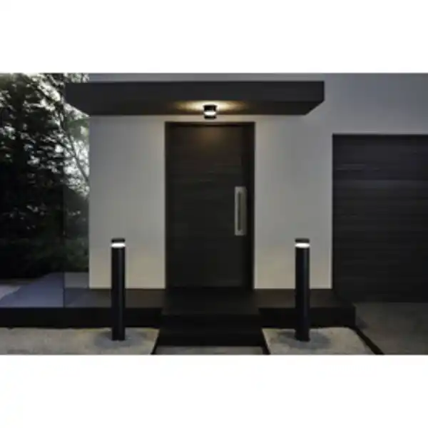 Bild 2 von EGLO LED-Außensockelleuchte »MELZO«, 11W, 130 lm, 3000 k, schwarz, (HxØ): 99 x 13,5 cm