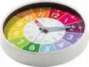 Bild 2 von IDEENWELT Lern-Wanduhr mit weißem Rand