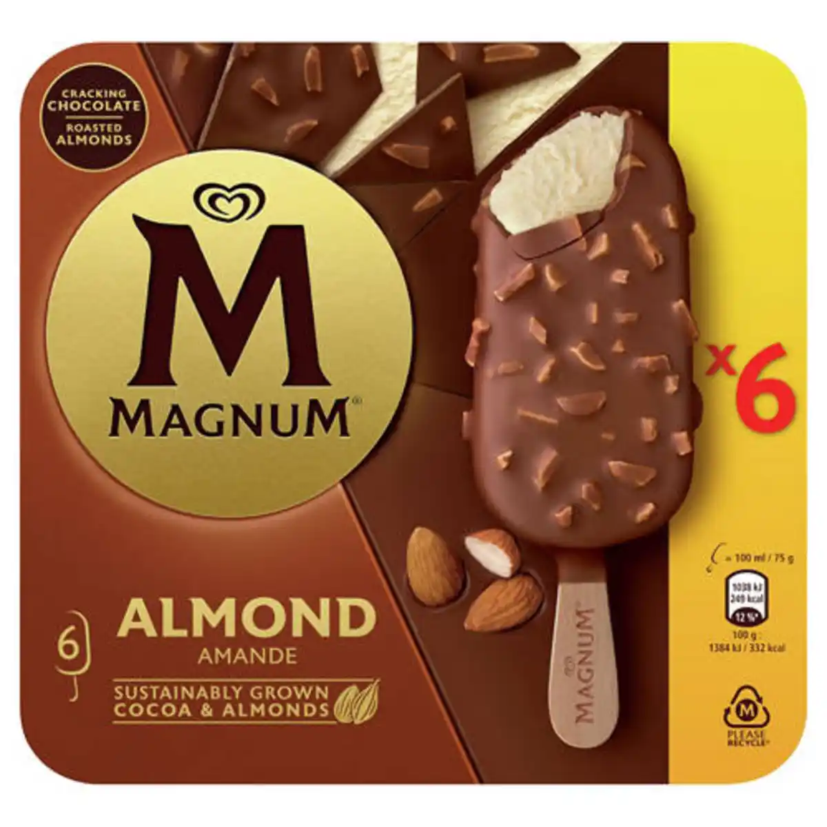 Bild 1 von MAGNUM Eis Mandel 600 ml