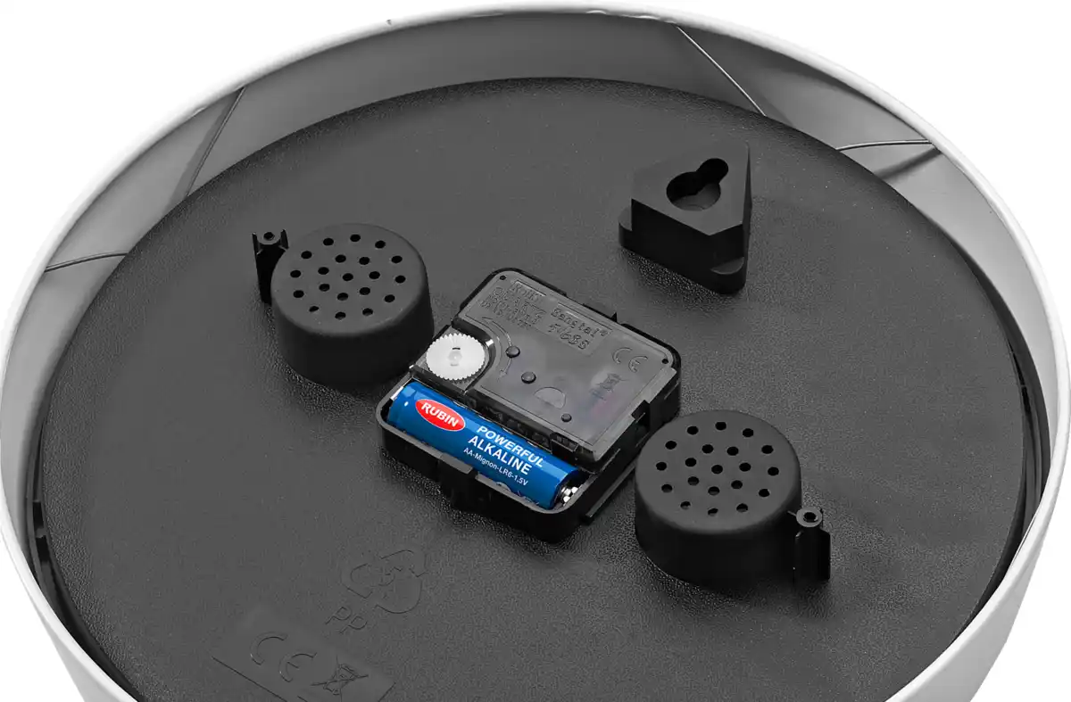 Bild 3 von IDEENWELT Lern-Wanduhr mit weißem Rand