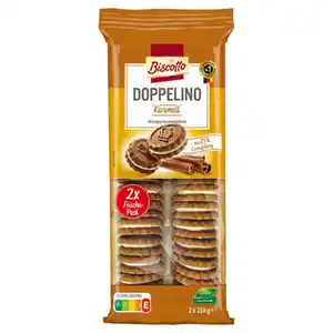 BISCOTTO Doppelino 500 g, Karamell