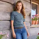 Bild 1 von Damen-Trachtenjanker im Ajour-Strick-Design