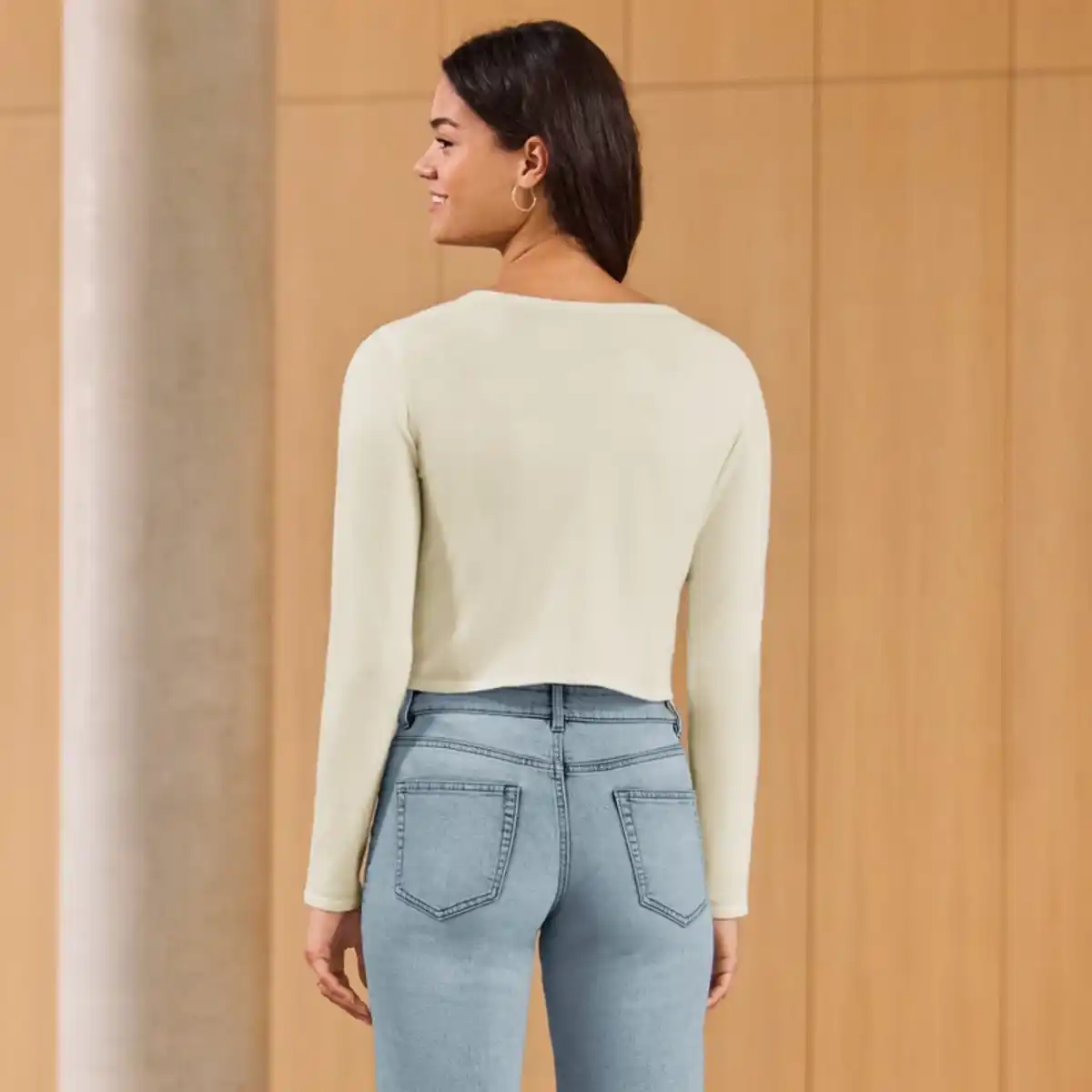 Bild 4 von Damen-Cardigan aus Feinstrick