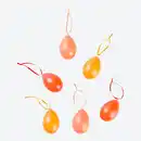 Bild 1 von Deko-Eier aus Kunststoff, 6er-Pack, Ø ca. 4x6 cm