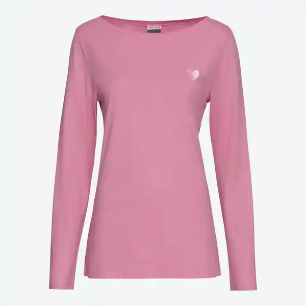 Bild 3 von Damen-Homewear-Shirt mit hohem Modal-Anteil