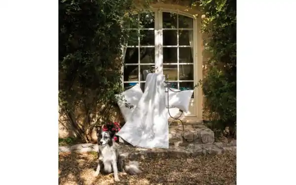 Bild 3 von Sommerbett Extra Silk & Leinen, weiß, 135 x 200 cm