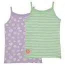 Bild 1 von LILY & DAN Kinder Unterwäsche 2er -Set Unterhemden, Lila/Grün, 98/104