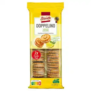 BISCOTTO Doppelino 500 g, Zitrone