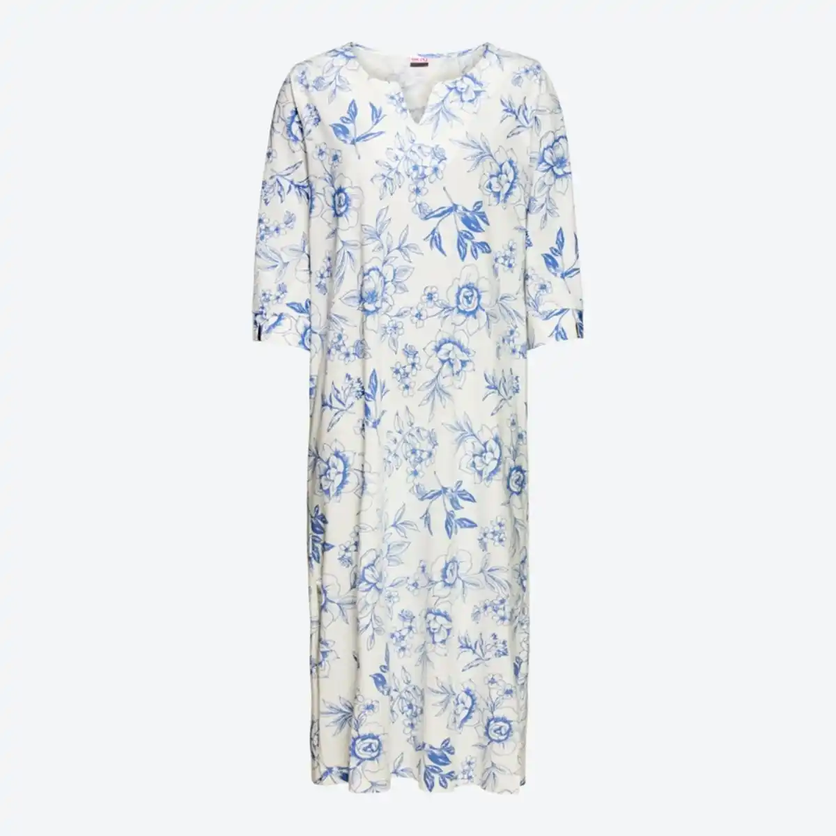 Bild 2 von Damen-Nachthemd mit Rundhalsausschnitt