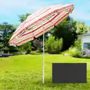 Bild 1 von Strand-/ Sonnenschirm Ø 200 cm, Anthrazit