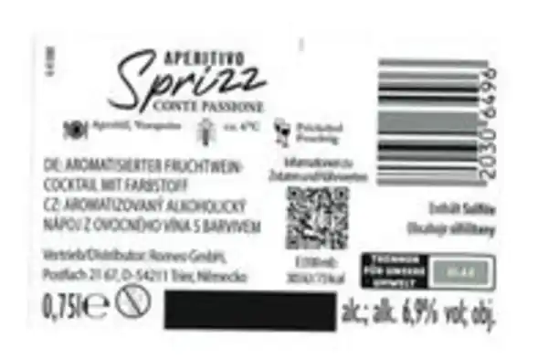 Bild 3 von Aperitivo Sprizz 0,75 l