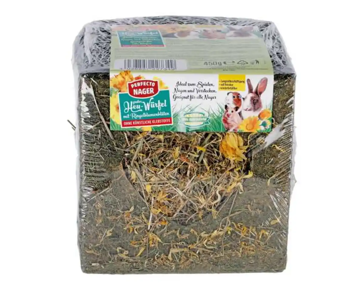 Bild 1 von Perfecto Heu-Würfel mit Ringelblumenblüten