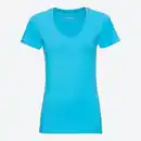 Bild 2 von Damen-T-Shirt mit V-Ausschnitt