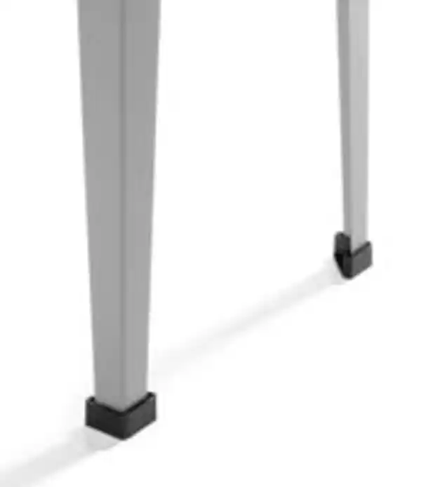 Bild 3 von Metall-Hochbeet, ca. 100 x 40 x 80 cm - Grau