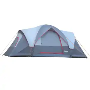 Zelt 5-6 Personen Campingzelt Tunnelzelt Kuppelzelt Polyester