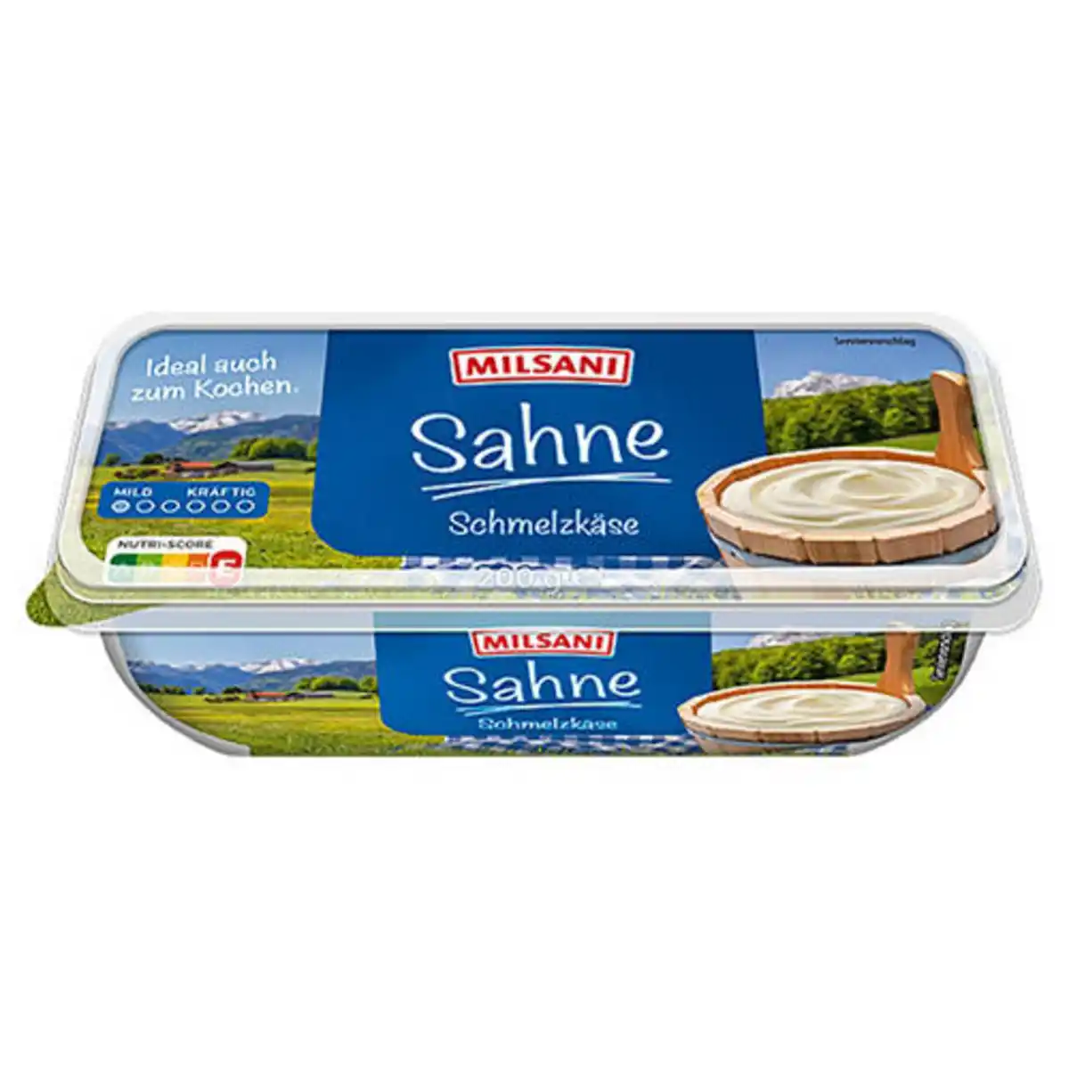 Bild 1 von MILSANI Schmelzkäsezubereitung 200 g, Sahne