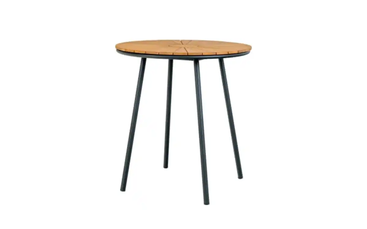 Bild 1 von Bistrotisch Cleveland, Teakholz/schwarz