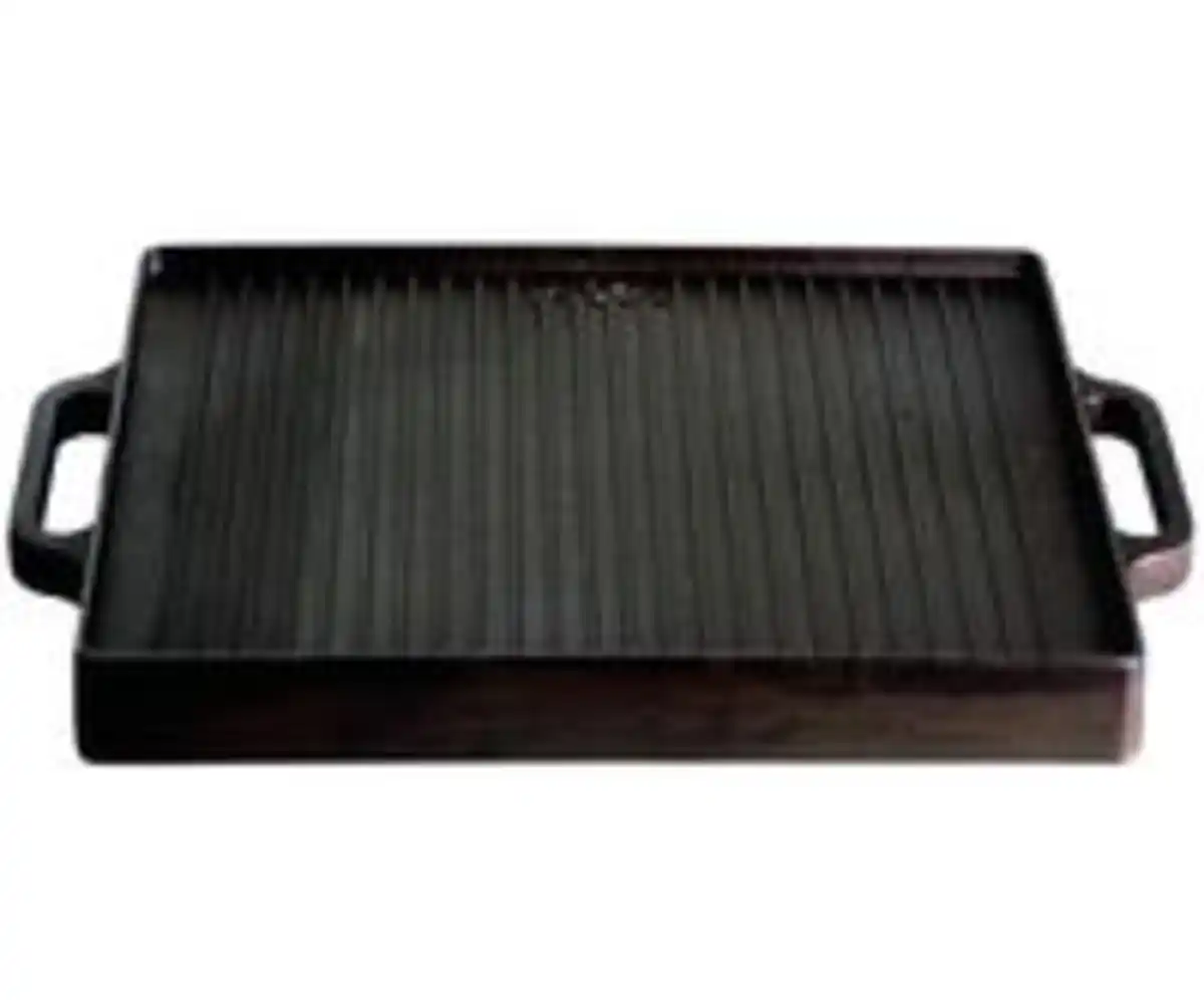 Bild 4 von Hockerkocher mit Gussgrillplatte 32x32 cm - ideal für Camping und Profiköche
