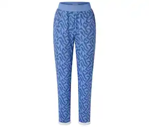 Bedruckte Sweatpants, blau