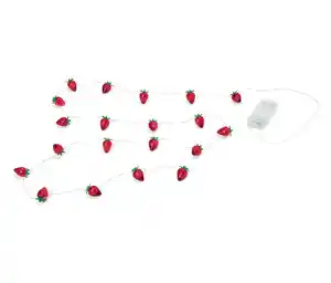LED-Microlichterkette »Erdbeere«