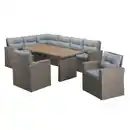 Bild 1 von Loungemöbelset 'Marielle' für 6 Personen Stahl