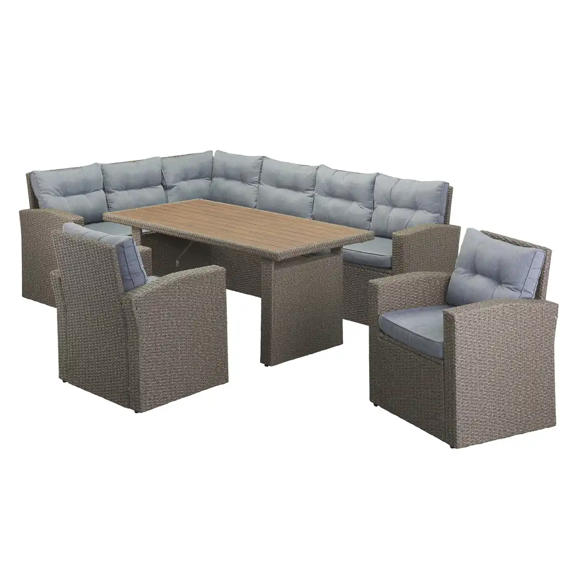 Bild 1 von Loungemöbelset 'Marielle' für 6 Personen Stahl