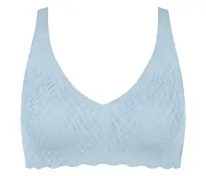 sloggi ZERO Feel Bliss Soft bra, light blue