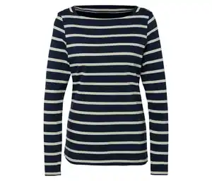 Gestreiftes Langarmshirt