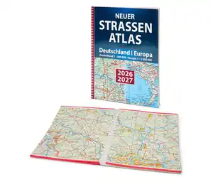Buch »Neuer Straßen-Atlas Deutschland/Europa 2026/2027«