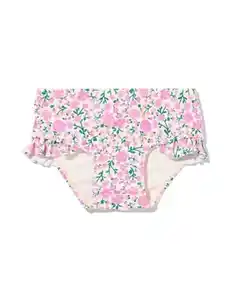 Baby-Badehose geblümt bunt