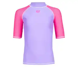 arena Kinder-UV-Kurzarm-Schwimmshirt »Rash Graphic«, lila