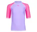 Bild 1 von arena Kinder-UV-Kurzarm-Schwimmshirt »Rash Graphic«, lila