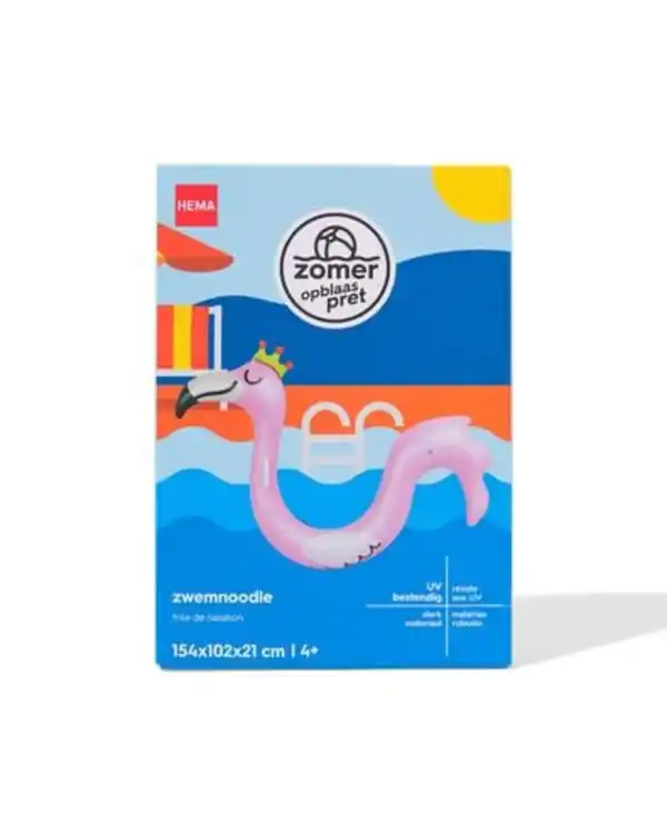 Bild 3 von Aufblasbare Schwimmnudel 154 Flamingo