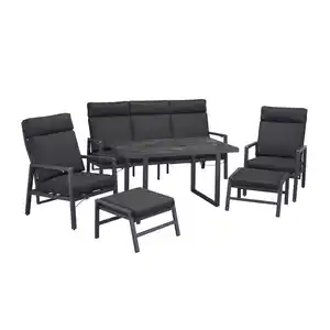 Gartenmöbelset 'Yara' für 5 Personen Aluminium