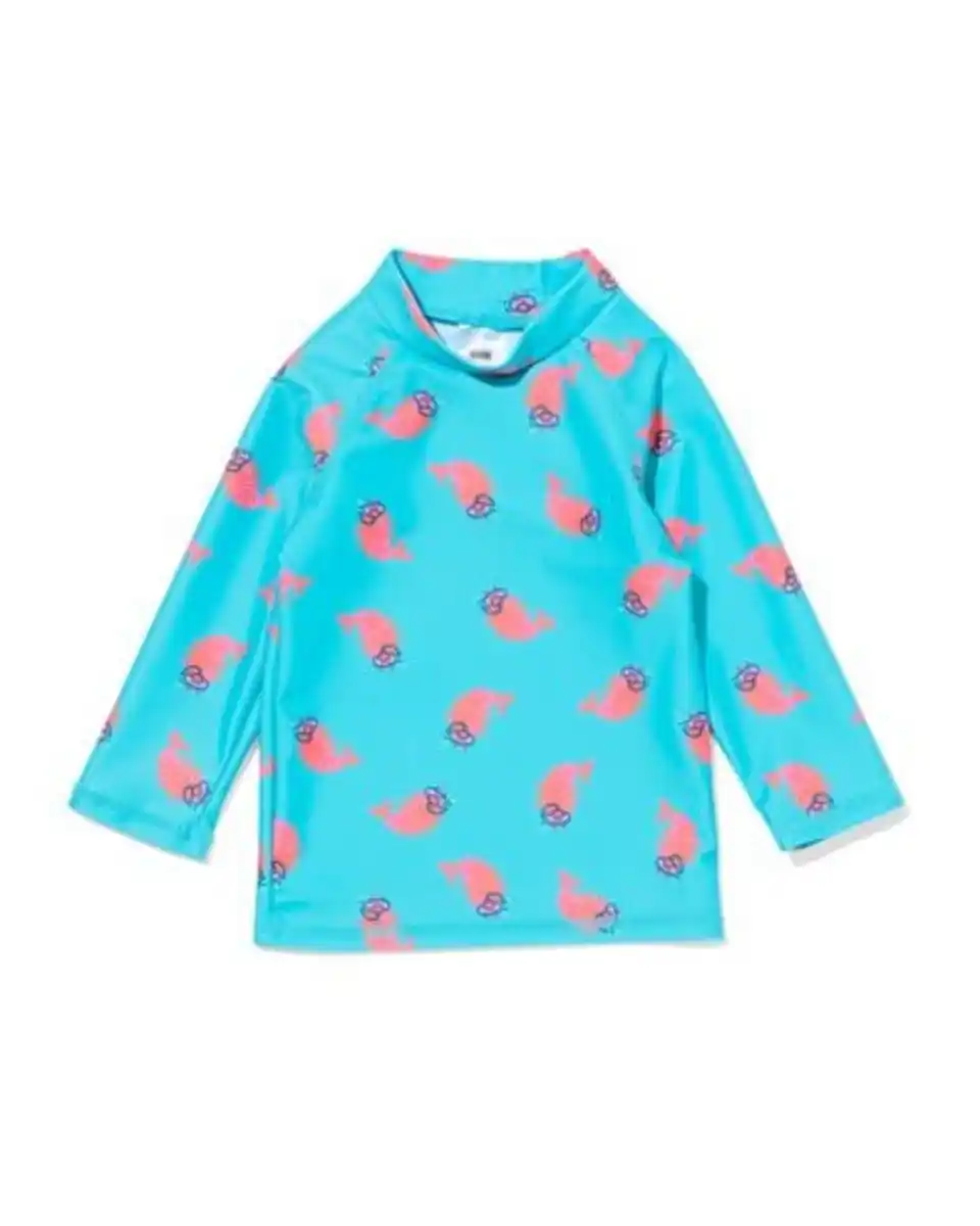 Bild 1 von Baby-Badeshirt mit LSF 40+, Garnelen knallblau