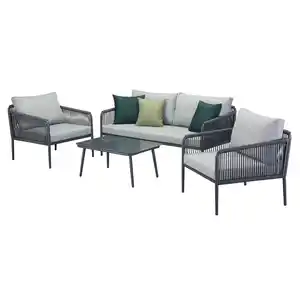 Gartenmöbelset 'Quinn' für 4 Personen Metall