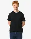 Bild 1 von 2er-Pack Herren-T-Shirts, Regular Fit, Rundhalsausschnitt, extralang schwarz