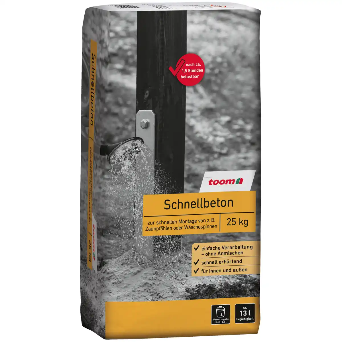 Bild 1 von toom Schnellbeton 25 kg