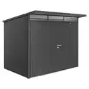 Bild 1 von Biohort Gerätehaus 'AvantGarde' Gr. A5 dunkelgrau-metallic 260 x 220 cm mit Doppeltür