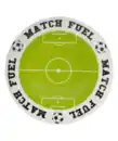 Bild 1 von Teller Fußball, hellgrün