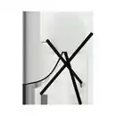 Bild 1 von Tischleuchte Castellato in Schwarz max. 28 Watt, Schwarz, Weiß