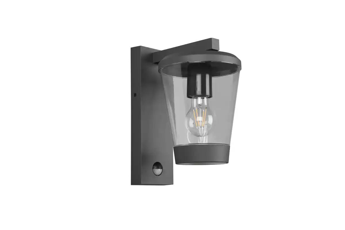 Bild 1 von Außenwandleuchte Cavado Anthrazit max. 40 Watt Wandlampe, Anthrazit, Klar