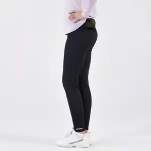 KUIKMA Tennis Leggings Mädchen LEG500 schwarz