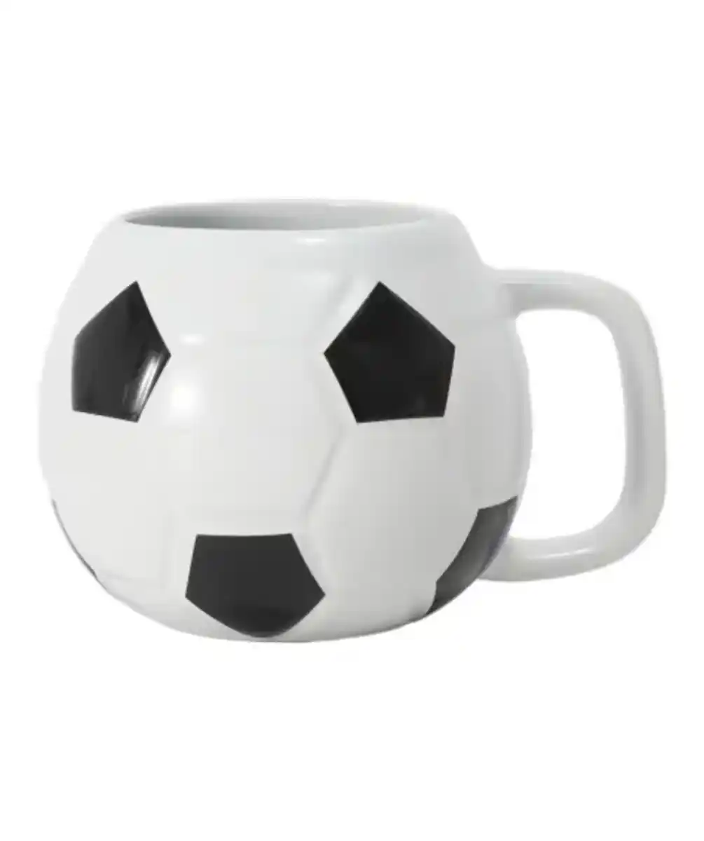 Bild 1 von Tasse Fußball, schwarz/weiß