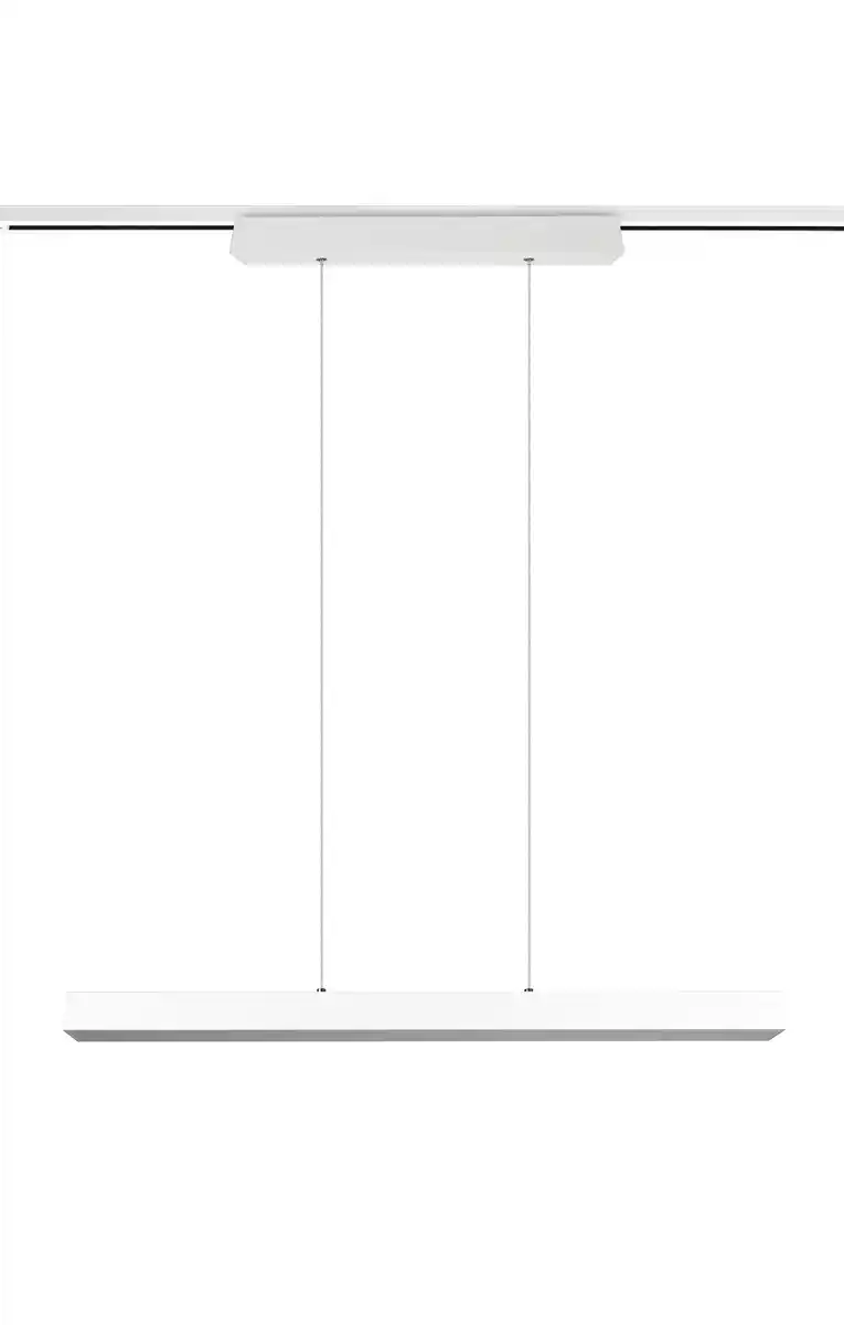 Bild 1 von Schienensystem Duoline PL Paros max. 29 Watt, Weiß