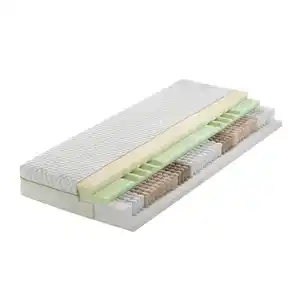 Dieter Knoll Gel-Taschenfederkernmatratze, Weiß, Textil, H3, 120x200 cm, Austria Gütezeichen, Made in Austria, Oeko-Tex® Standard 100, Härtegradauswahl, Bezug abnehmbar/waschbar, schadstoffgeprü